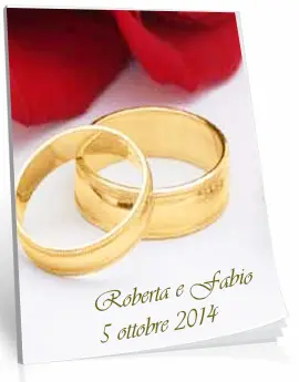 Libretto matrimonio per Messa