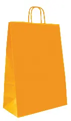 Shoppers borse in carta arancio