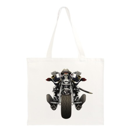 Shoppers cotone Rider Motocicletta manici lunghi 40x40 istk49
