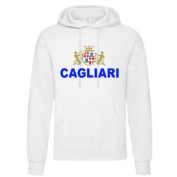 Felpa Cagliari stemma citta...