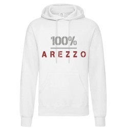 Felpa 100% Arezzo granata...