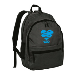 Zaino ultras Spagna Vigo in nylon con tasche cerniera e spalline