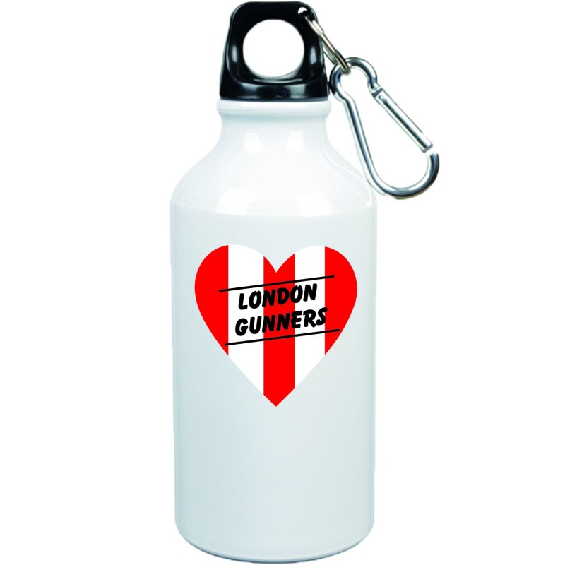 Boraccia bottiglia cuore diviso london gunners
