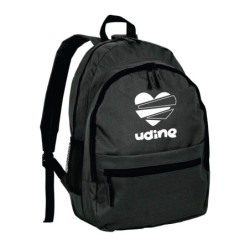 Zaino ultras cuore stilizzato Udine in nylon con tasche cerniera e spalline