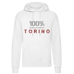 Felpa 100% Torino granata...
