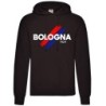 Felpa / bandiera stemma Bologna tifosi calcio bolognesi