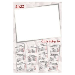 Calendario 2023 personalizzato da muro. Invia la foto in un messaggio dopo l'ordine - C114