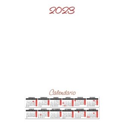Calendario 2023 personalizzato da muro. Invia la foto in un messaggio dopo l'ordine - C145