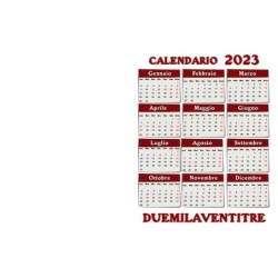 Calendario 2023 personalizzato da muro. Invia la foto in un messaggio dopo l'ordine - C743