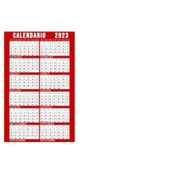 Calendario 2023 personalizzato da muro. Invia la foto in un messaggio dopo l'ordine - C862