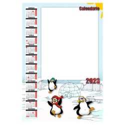 Calendario 2023 personalizzato da muro. Invia la foto in un messaggio dopo l'ordine - C946