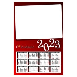 Calendario 2023 personalizzato da muro. Invia la foto in un messaggio dopo l'ordine - C990