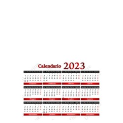 Calendario 2023 personalizzato da muro. Invia la foto in un messaggio dopo l'ordine - C1269