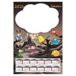 Calendario 2023 personalizzato da muro. Invia la foto in un messaggio dopo l'ordine - C1473