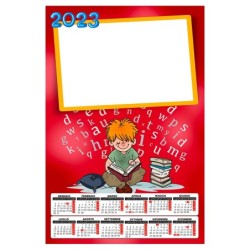 Calendario 2023 personalizzato da muro. Invia la foto in un messaggio dopo l'ordine - C1669