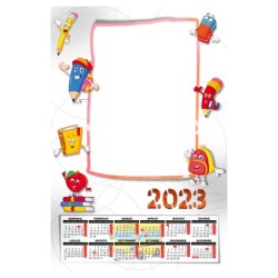 Calendario 2023 personalizzato da muro. Invia la foto in un messaggio dopo l'ordine - C1956