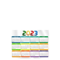 Calendario 2023 personalizzato da muro. Invia la foto in un messaggio dopo l'ordine - C2003