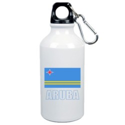 Boraccia bottiglia Aruba bandiera da 500 ml alluminio11