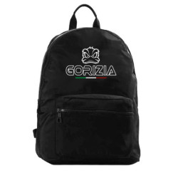 Zaino ultras GORIZIA con tasche e paperotto cod.41 tifosi calcio in nylon con tasche cerniera e spalline