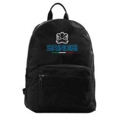 Zaino ultras BRINDISI con tasche e paperotto cod.19 tifosi calcio in nylon con tasche cerniera e spalline