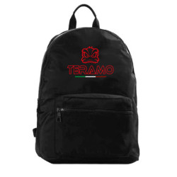 Zaino ultras Teramo con tasche e paperotto cod.97 tifosi calcio in nylon con tasche cerniera e spalline