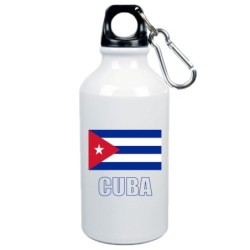 Boraccia bottiglia Cuba bandiera da 500 ml alluminio52