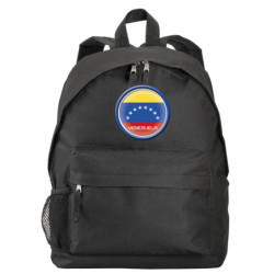 Zaino ultras Venezuela bandiera e stemma in nylon con tasche cerniera e spalline