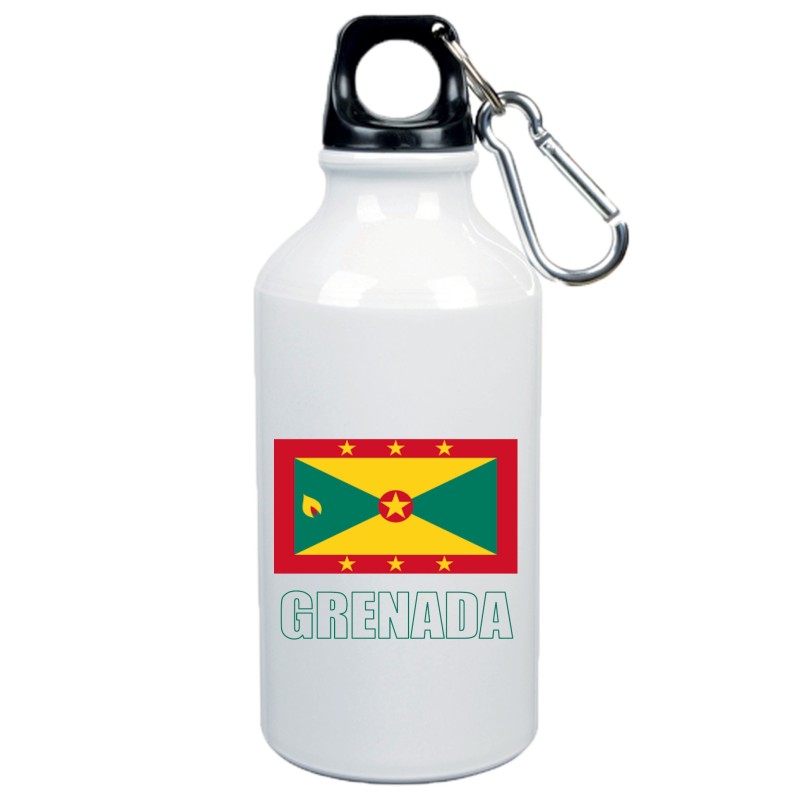 Boraccia bottiglia Grenada bandiera da 500 ml alluminio83