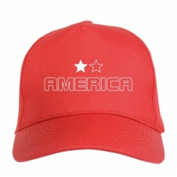 Cappellino ricamato AMERICA...