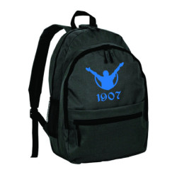 Zaino ultras 1907 Neroblu con tifosi con tasche cerniera e spalline