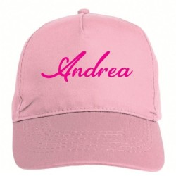 Cappellino ricamato Andrea...