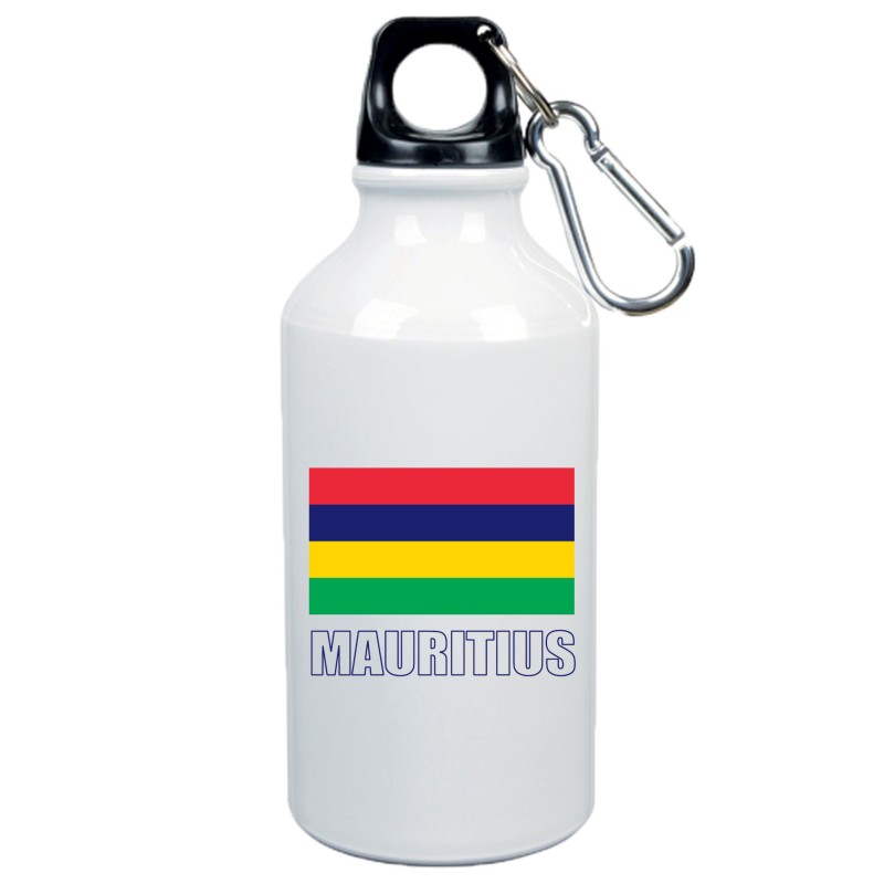 Boraccia bottiglia Mauritius bandiera da 500 ml alluminio134