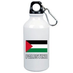 Boraccia bottiglia Palestina bandiera da 500 ml alluminio161