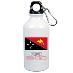 Boraccia bottiglia Papua New Guinea bandiera da 500 ml alluminio163
