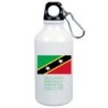 Boraccia bottiglia Saint Kitts bandiera da 500 ml alluminio178