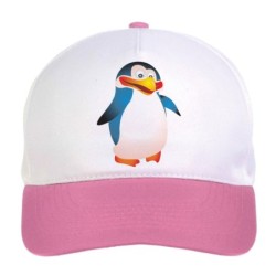 Cappellino bimba pinguino...