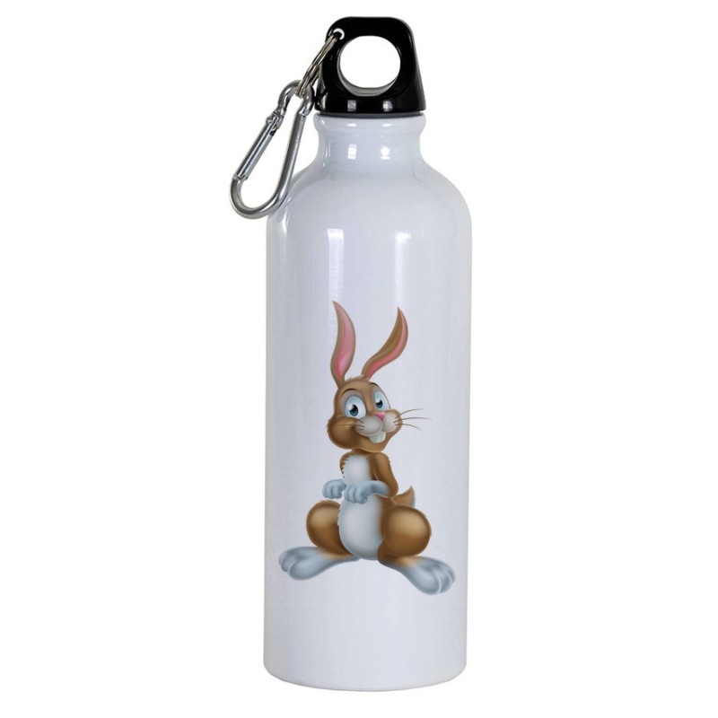 Boraccia bottiglia Animali Cartone animato da 500 ml con moschettone19 - Sport tempo libero, picnic, scuola, bambino bambino
