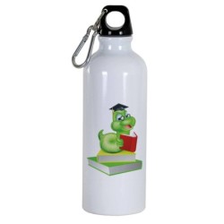 Boraccia bottiglia Animali Cartone animato da 500 ml con moschettone27 - Sport tempo libero, picnic, scuola, bambino bambino