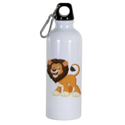 Boraccia bottiglia Animali Cartone animato da 500 ml con moschettone29 - Sport tempo libero, picnic, scuola, bambino bambino