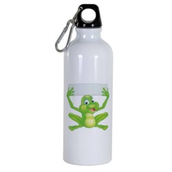 Boraccia bottiglia Animali Cartone animato da 500 ml con moschettone59 - Sport tempo libero, picnic, scuola, bambino bambino