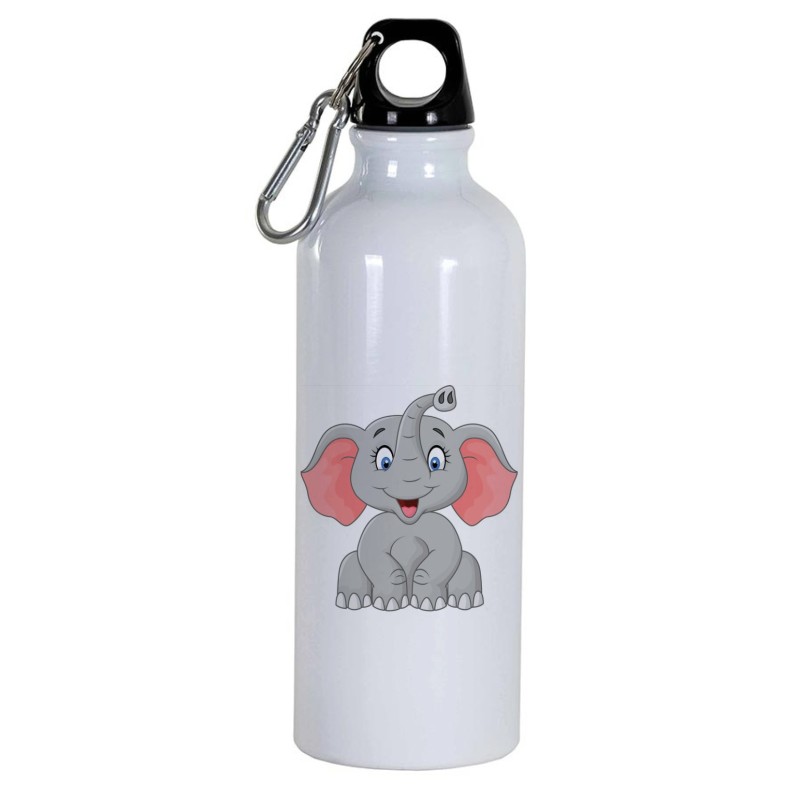 Boraccia bottiglia Animali Cartone animato da 500 ml con moschettone67 - Sport tempo libero, picnic, scuola, bambino bambino