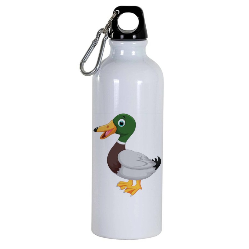 Boraccia bottiglia Animali Cartone animato da 500 ml con moschettone80 - Sport tempo libero, picnic, scuola, bambino bambino