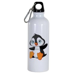 Boraccia bottiglia Animali Cartone animato da 500 ml con moschettone104 - Sport tempo libero, picnic, scuola, bambino bambino