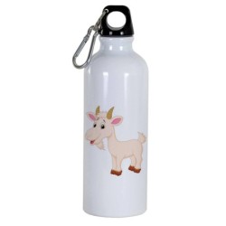 Boraccia bottiglia Animali Cartone animato da 500 ml con moschettone109 - Sport tempo libero, picnic, scuola, bambino bambino
