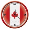 Orologio Canada da parete con bandiera diametro di 28 cm