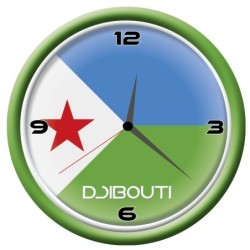 Orologio Djibouti da parete...
