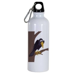 Boraccia bottiglia Animali Cartone animato da 500 ml con moschettone134 - Sport tempo libero, picnic, scuola, bambino bambino