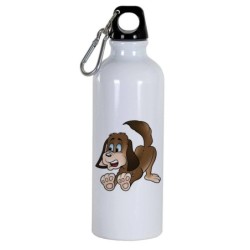 Boraccia bottiglia Animali Cartone animato da 500 ml con moschettone145 - Sport tempo libero, picnic, scuola, bambino bambino