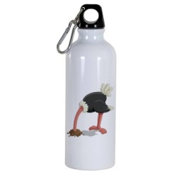 Boraccia bottiglia Animali Cartone animato da 500 ml con moschettone163 - Sport tempo libero, picnic, scuola, bambino bambino