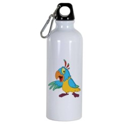 Boraccia bottiglia Animali Cartone animato da 500 ml con moschettone175 - Sport tempo libero, picnic, scuola, bambino bambino